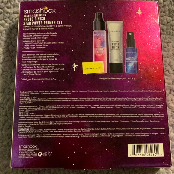 Smashbox Cosmic Celebration Photo Finish Star Power Primer Set | BNIB Unopened - Picture 2 of 3